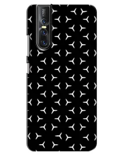 Чехол для Vivo V15 Pro с картинкой «Mercedes паттерн звезд» Чехол для Vivo V15 Pro с картинкой «Mercedes паттерн звезд»