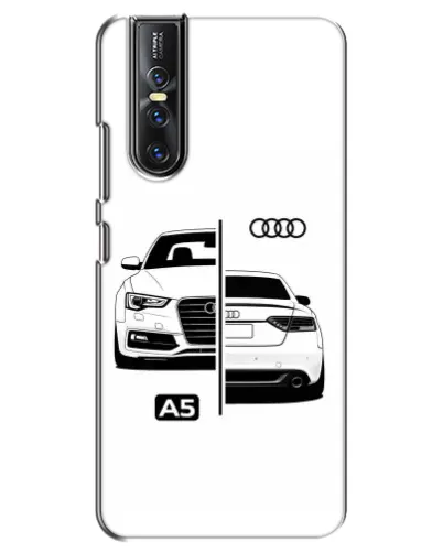 Чехол для Vivo V15 Pro с картинкой «Audi — контрастный дизайн» Чехол для Vivo V15 Pro с картинкой «Audi — контрастный дизайн»