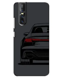Чехол для Vivo V15 Pro с картинкой «Задняя часть Audi — арт»