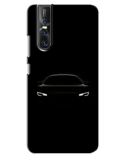 Чехол для Vivo V15 Pro с картинкой «Взгляд Audi в темноте»