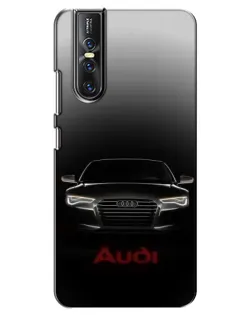 Чехол для Vivo V15 Pro с картинкой «Audi — градиентный контур»
