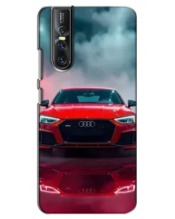 Чехол для Vivo V15 Pro с картинкой «Audi RS — красный стиль»