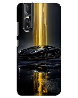 Чехол для Vivo V15 Pro с картинкой «Ночной Lamborghini драйв» Чехол для Vivo V15 Pro с картинкой «Ночной Lamborghini драйв»