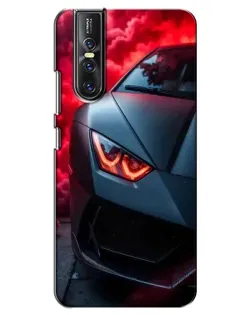 Чехол для Vivo V15 Pro с картинкой «Lamborghini красное сияние» Чехол для Vivo V15 Pro с картинкой «Lamborghini красное сияние»