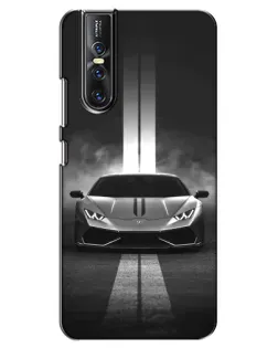 Чехол для Vivo V15 Pro с картинкой «Lamborghini симметрия дорог» Чехол для Vivo V15 Pro с картинкой «Lamborghini симметрия дорог»