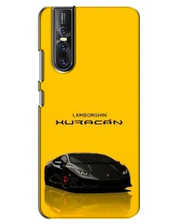 Чехол для Vivo V15 Pro с картинкой «Lamborghini Huracan черный» Чехол для Vivo V15 Pro с картинкой «Lamborghini Huracan черный»