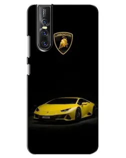 Чехол для Vivo V15 Pro с картинкой «Lamborghini желтый акцент» Чехол для Vivo V15 Pro с картинкой «Lamborghini желтый акцент»