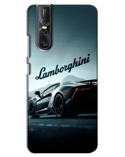 Чехол для Vivo V15 Pro с картинкой «Классическая надпись Lamborghini» Чехол для Vivo V15 Pro с картинкой «Классическая надпись Lamborghini»