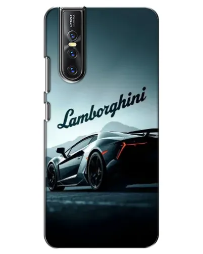 Чехол для Vivo V15 Pro с картинкой «Классическая надпись Lamborghini»