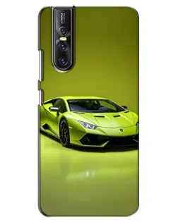 Чехол для Vivo V15 Pro с картинкой «Салатовый Lamborghini Huracan» Чехол для Vivo V15 Pro с картинкой «Салатовый Lamborghini Huracan»