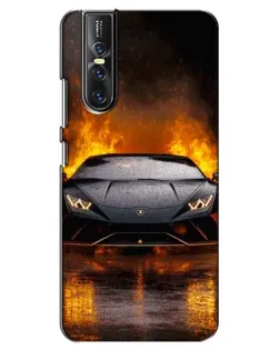 Чехол для Vivo V15 Pro с картинкой «Lamborghini в огне» Чехол для Vivo V15 Pro с картинкой «Lamborghini в огне»