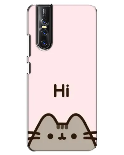Чехол для Vivo V15 Pro с картинкой «Пушин говорит Hi» Чехол для Vivo V15 Pro с картинкой «Пушин говорит Hi»