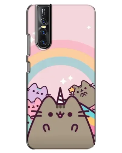 Чехол для Vivo V15 Pro с картинкой «Единорог Pusheen» Чехол для Vivo V15 Pro с картинкой «Единорог Pusheen»