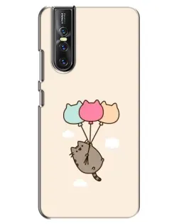 Чохол для Vivo V15 Pro з картинкою «Пушин на кульках»