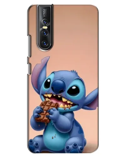 Чехол для Vivo V15 Pro с картинкой «Стич ест шоколад»