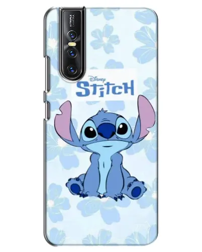 Чехол для Vivo V15 Pro с картинкой «Stitch среди цветов»