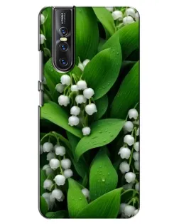 Чехол для Vivo V15 Pro с картинкой «Ландыши в зелени»