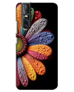 Чехол для Vivo V15 Pro с картинкой «Радужный цветок»