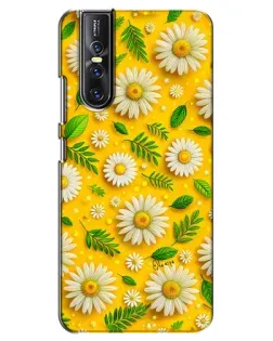 Чехол для Vivo V15 Pro с картинкой «Ромашковое солнце»