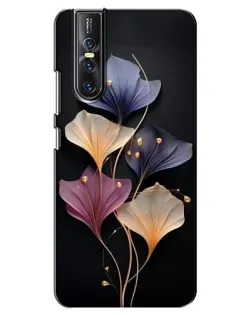 Чехол для Vivo V15 Pro с картинкой «Лиловые цветы грации»