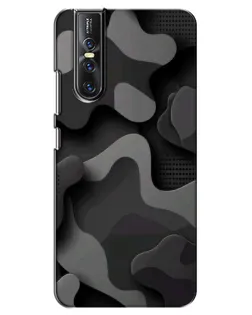 Чохол для Vivo V15 Pro з картинкою «Темний абстрактний камуфляж» Чохол для Vivo V15 Pro з картинкою «Темний абстрактний камуфляж»