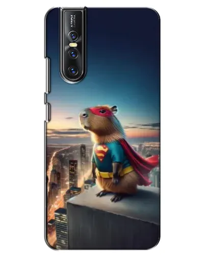 Чехол для Vivo V15 Pro с картинкой «Капи-мен супергерой»