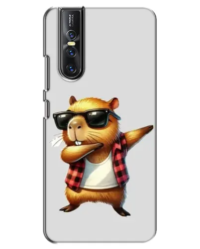 Чехол для Vivo V15 Pro с картинкой «Капибара рэпер даб»