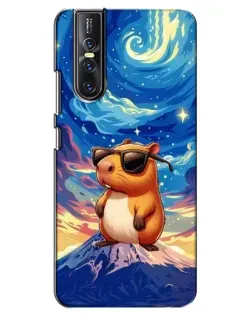 Чехол для Vivo V15 Pro с картинкой «Капибара Ван Гога»