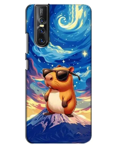 Чехол для Vivo V15 Pro с картинкой «Капибара Ван Гога»