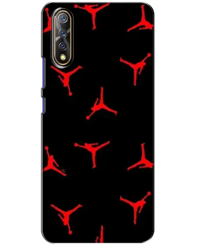 Чехол для Vivo V17 Neo с картинкой «Jordan Red Pattern» Чехол для Vivo V17 Neo с картинкой «Jordan Red Pattern»