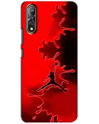 Чехол для Vivo V17 Neo с картинкой «Jordan Red Smoke» Чехол для Vivo V17 Neo с картинкой «Jordan Red Smoke»