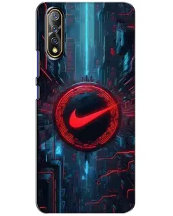 Чехол для Vivo V17 Neo с картинкой «Техногенный стиль Nike» Чехол для Vivo V17 Neo с картинкой «Техногенный стиль Nike»