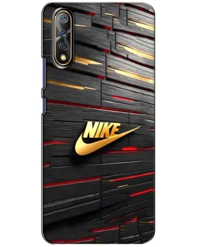 Чехол для Vivo V17 Neo с картинкой «Золотой Nike на металле» Чехол для Vivo V17 Neo с картинкой «Золотой Nike на металле»