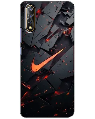 Чехол для Vivo V17 Neo с картинкой «Nike — эффект разломов» Чехол для Vivo V17 Neo с картинкой «Nike — эффект разломов»