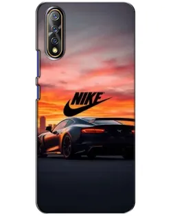 Чехол для Vivo V17 Neo с картинкой «Nike и суперкар» Чехол для Vivo V17 Neo с картинкой «Nike и суперкар»