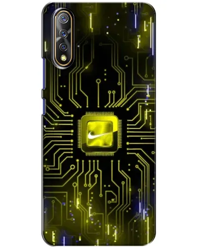 Чехол для Vivo V17 Neo с картинкой «Nike — золотая искра» Чехол для Vivo V17 Neo с картинкой «Nike — золотая искра»