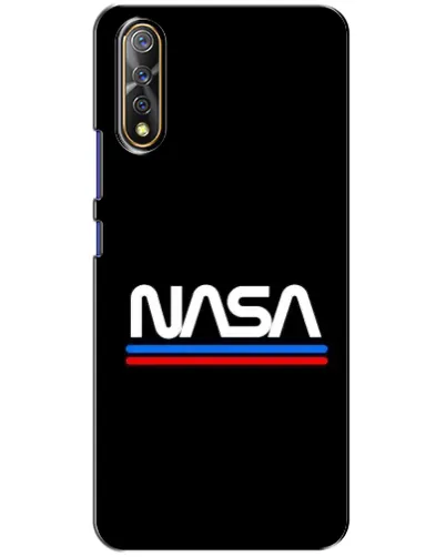 Чехол для Vivo V17 Neo с картинкой «NASA — классика Red Blue» Чехол для Vivo V17 Neo с картинкой «NASA — классика Red Blue»