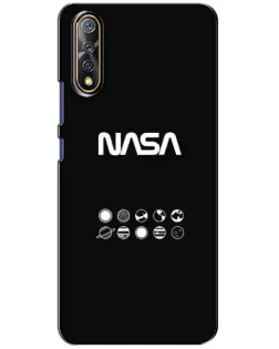 Чехол для Vivo V17 Neo с картинкой «NASA — технический принт»