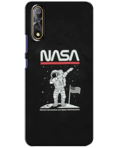 Чехол для Vivo V17 Neo с картинкой «NASA — шагаем по Луне» Чехол для Vivo V17 Neo с картинкой «NASA — шагаем по Луне»
