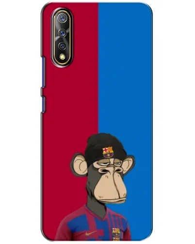 Чехол для Vivo V17 Neo с картинкой «Bored Ape — фанат Барсы»