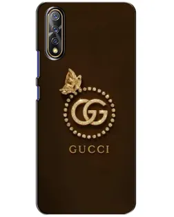 Чохол для Vivo V17 Neo з картинкою «Gucci — золотий метелик»