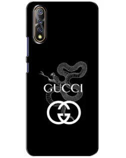 Чохол для Vivo V17 Neo з картинкою «Gucci — срібна змія»