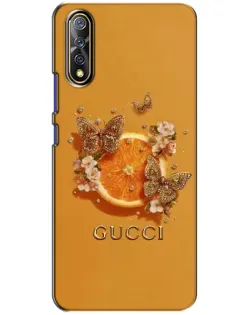 Чохол для Vivo V17 Neo з картинкою «Gucci — золоті метелики»