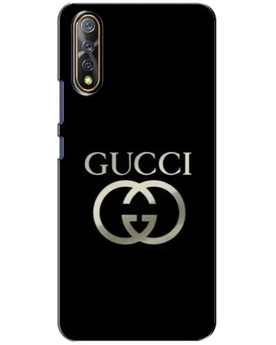 Чехол для Vivo V17 Neo с картинкой «Gucci — золото на черном» Чехол для Vivo V17 Neo с картинкой «Gucci — золото на черном»