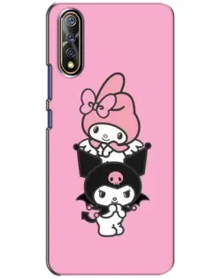 Чехол для Vivo V17 Neo с картинкой «My Melody и Kuromi» Чехол для Vivo V17 Neo с картинкой «My Melody и Kuromi»