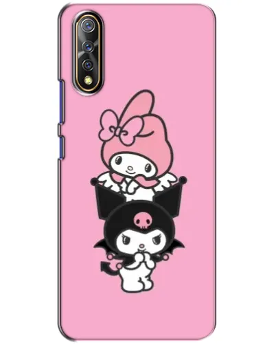 Чехол для Vivo V17 Neo с картинкой «My Melody и Kuromi»