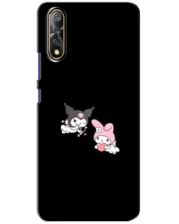 Чехол для Vivo V17 Neo с картинкой «My Melody и Kuromi» Чехол для Vivo V17 Neo с картинкой «My Melody и Kuromi»