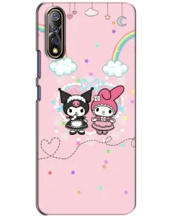 Чехол для Vivo V17 Neo с картинкой «My Melody и Kuromi» Чехол для Vivo V17 Neo с картинкой «My Melody и Kuromi»