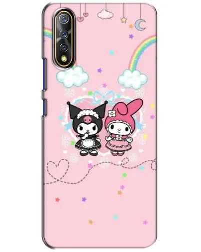 Чехол для Vivo V17 Neo с картинкой «My Melody и Kuromi»