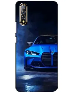 Чехол для Vivo V17 Neo с картинкой «Голубая BMW M4» Чехол для Vivo V17 Neo с картинкой «Голубая BMW M4»